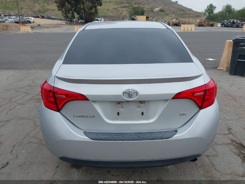 2017 Toyota Corolla Se VIN: 5YFBURHE9HP609820 Lot: 42034669