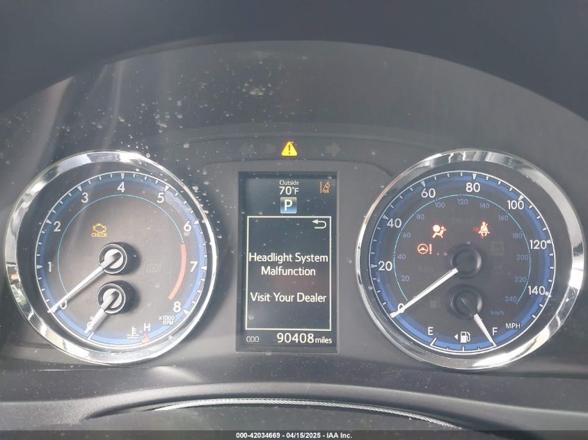 2017 Toyota Corolla Se VIN: 5YFBURHE9HP609820 Lot: 42034669