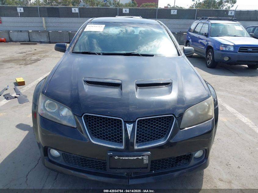 2008 Pontiac G8 Gt VIN: 6G2EC57Y18L136838 Lot: 42034754