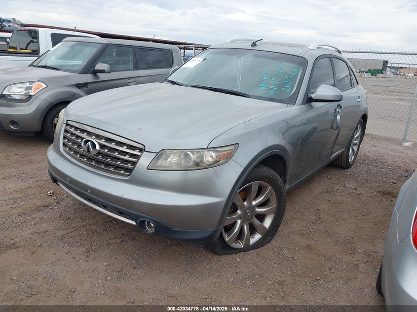 2007 INFINITI FX35 VIN: JNRAS08W97X205566