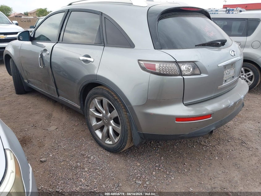 2007 INFINITI FX35 VIN: JNRAS08W97X205566