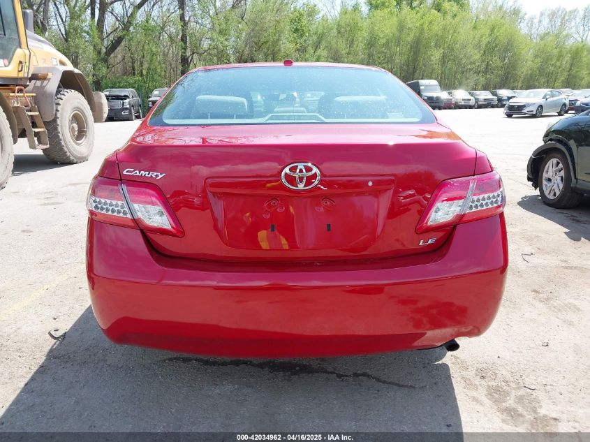 2010 Toyota Camry Le VIN: 4T4BF3EK6AR058970 Lot: 42034962