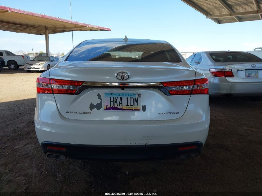 2015 Toyota Avalon Limited VIN: 4T1BK1EB2FU170909 Lot: 42035089