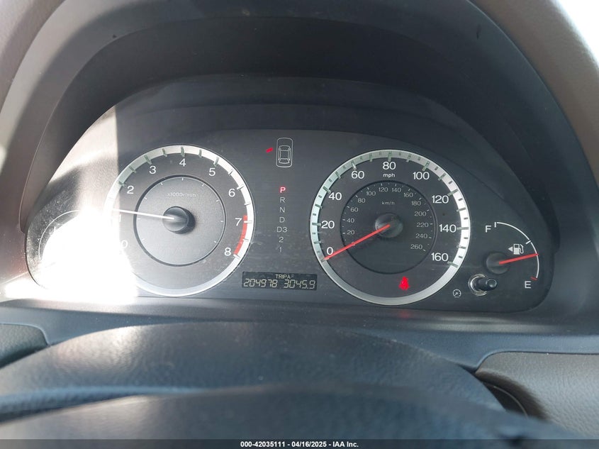2009 HONDA ACCORD VIN: 1HGCP26359A102831