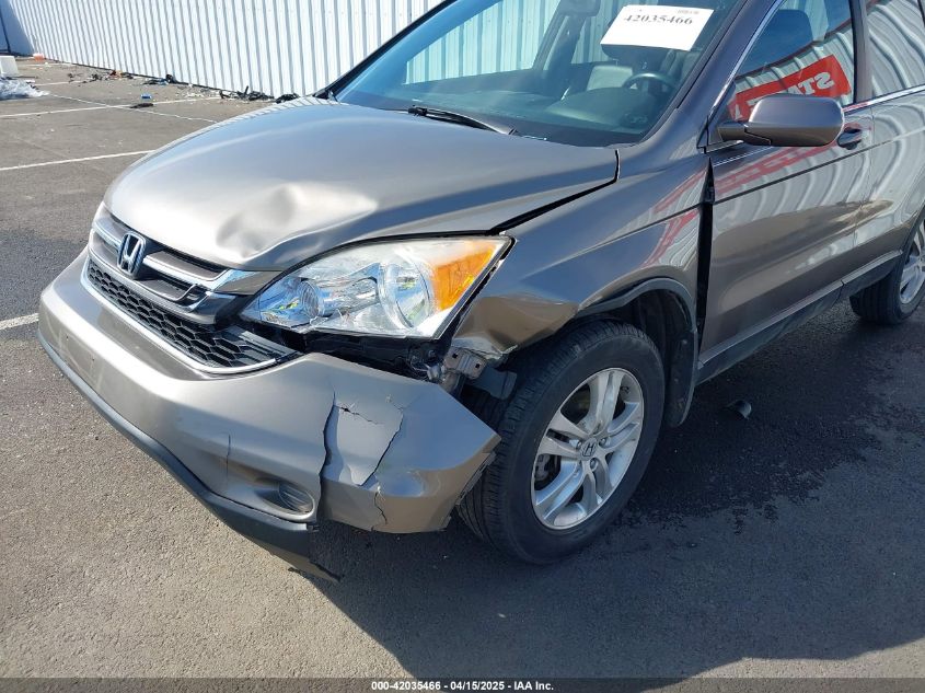 2010 Honda Cr-V Ex-L VIN: 5J6RE3H72AL043972 Lot: 42035466