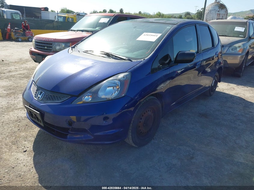 2009 HONDA FIT VIN: JHMGE88279S071667