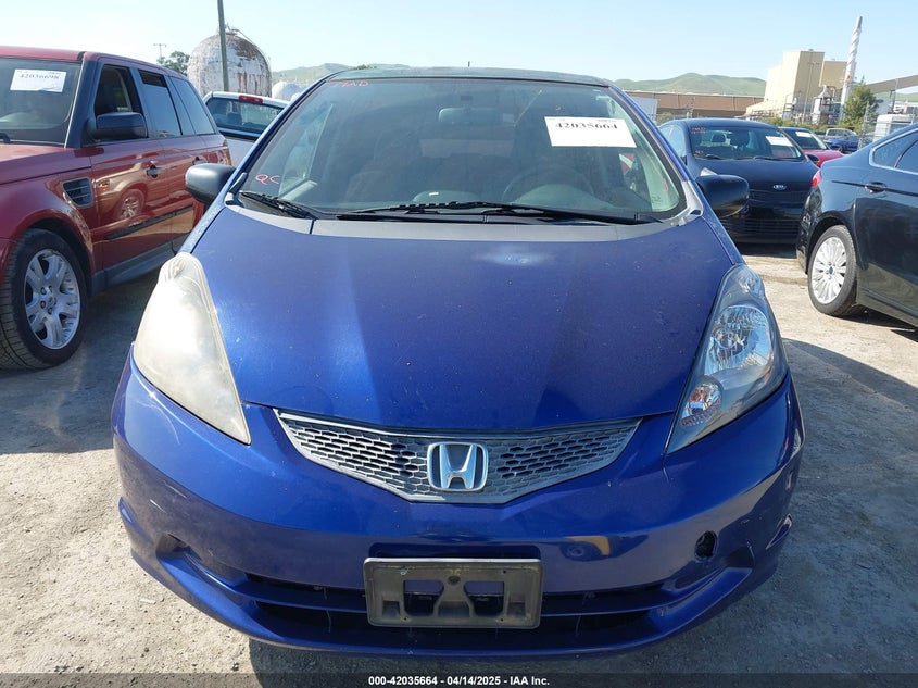 2009 HONDA FIT VIN: JHMGE88279S071667