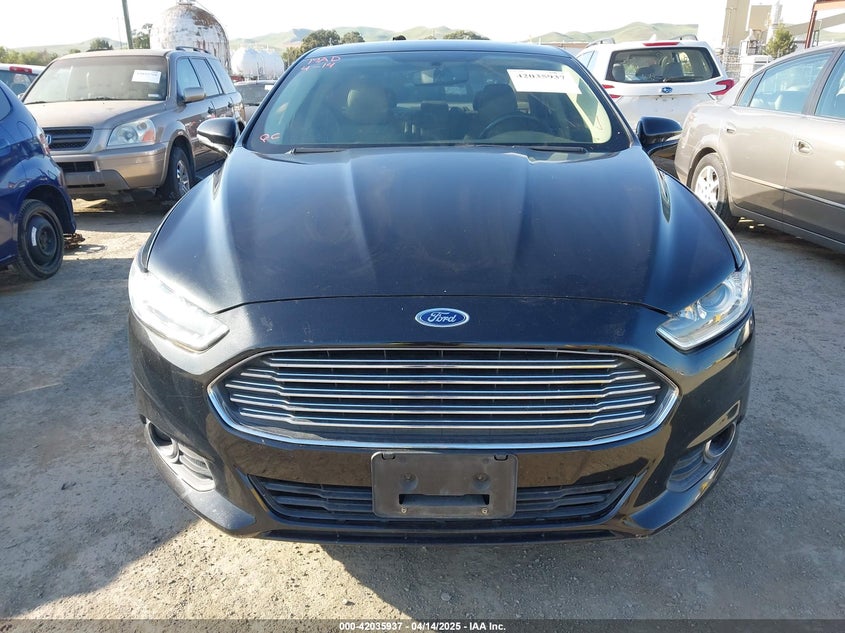 2014 FORD FUSION ENERGI VIN: 3FA6P0PU3ER383153