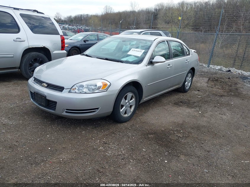 2008 CHEVROLET IMPALA VIN: 2G1WT58K881347198