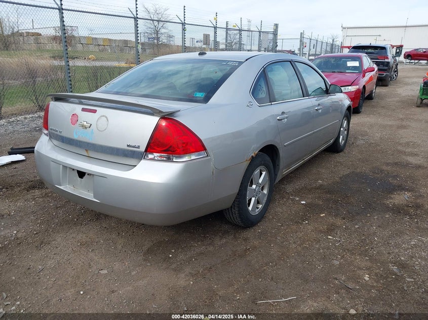 2008 CHEVROLET IMPALA VIN: 2G1WT58K881347198