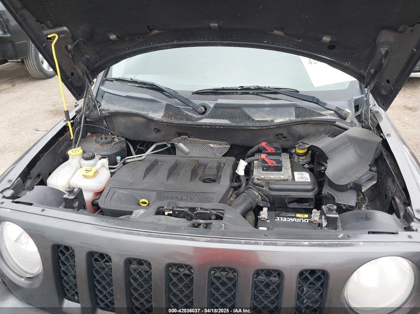 2016 JEEP PATRIOT VIN: 1C4NJRFB4GD617114