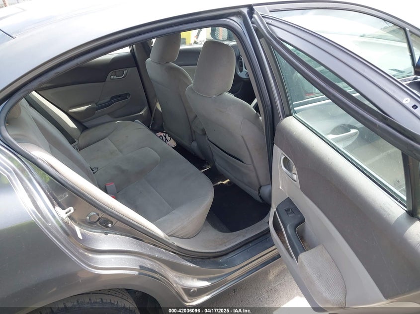 2012 HONDA CIVIC VIN: 19XFB2F58CE370319