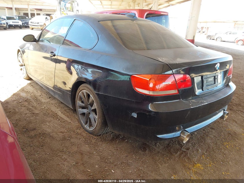 2009 BMW 328I VIN: WBAWV13599P122821