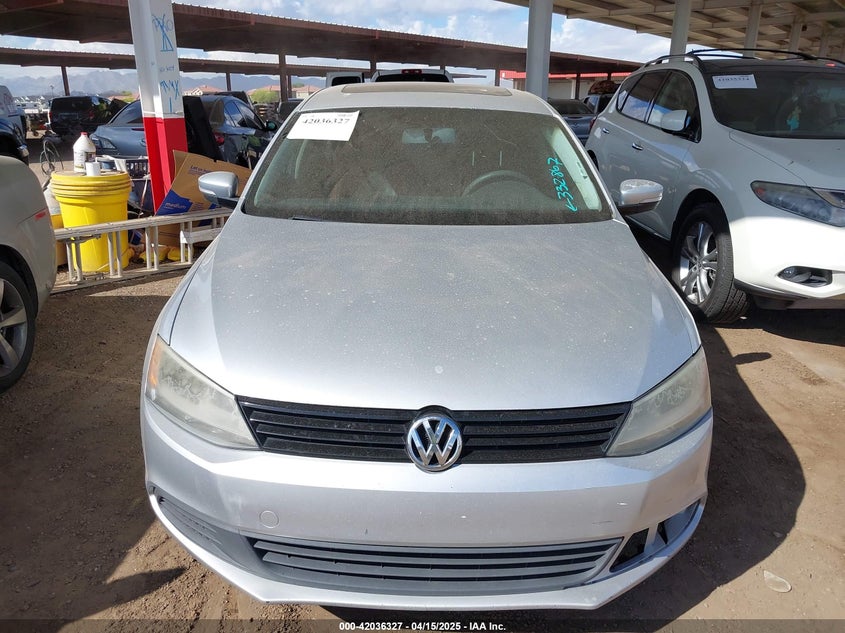 2011 VOLKSWAGEN JETTA VIN: 3VWDZ7AJ6BM332867