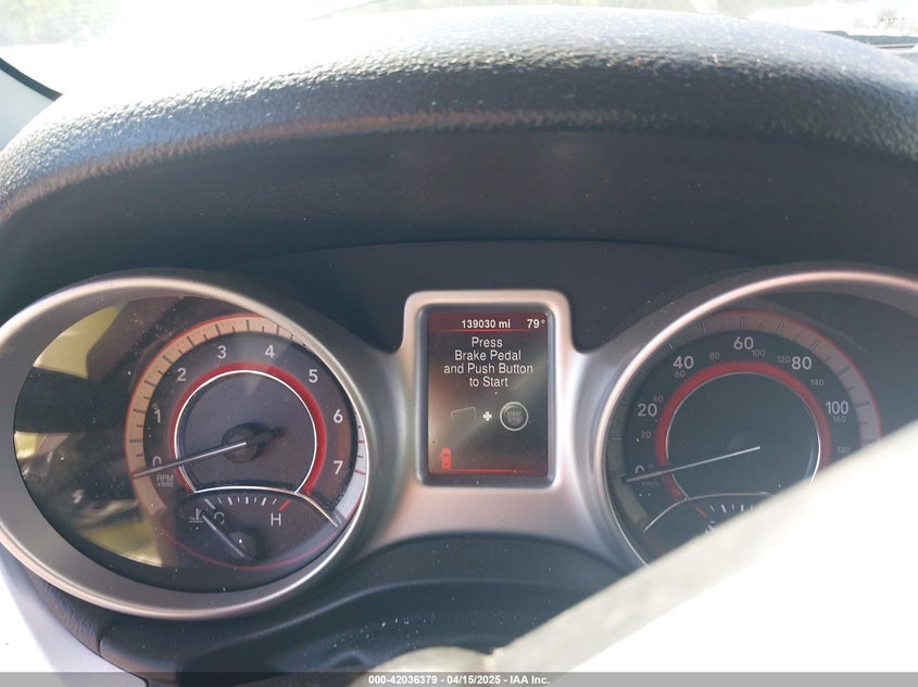 2016 DODGE JOURNEY VIN: 3C4PDCBB6GT135435
