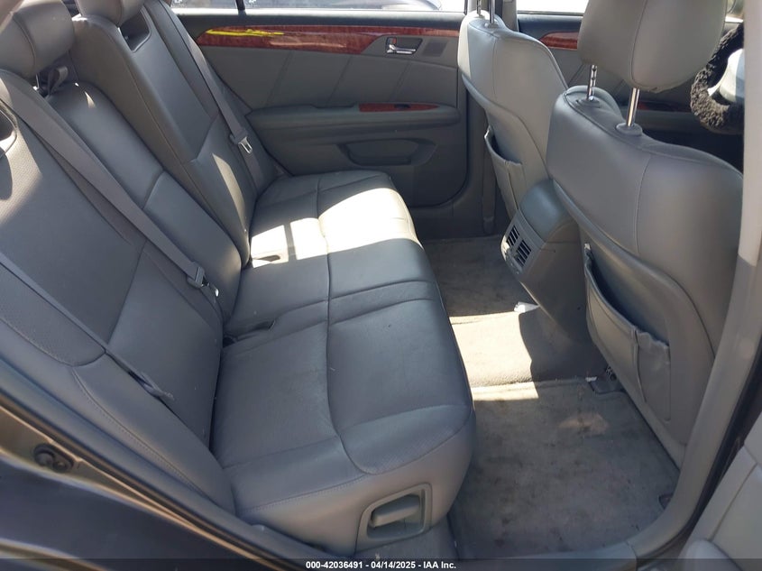 2006 TOYOTA AVALON VIN: 4T1BK36B86U150643