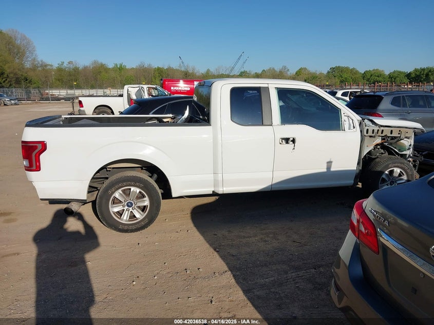2016 FORD F-150 VIN: 1FTEX1CP9GFA58650