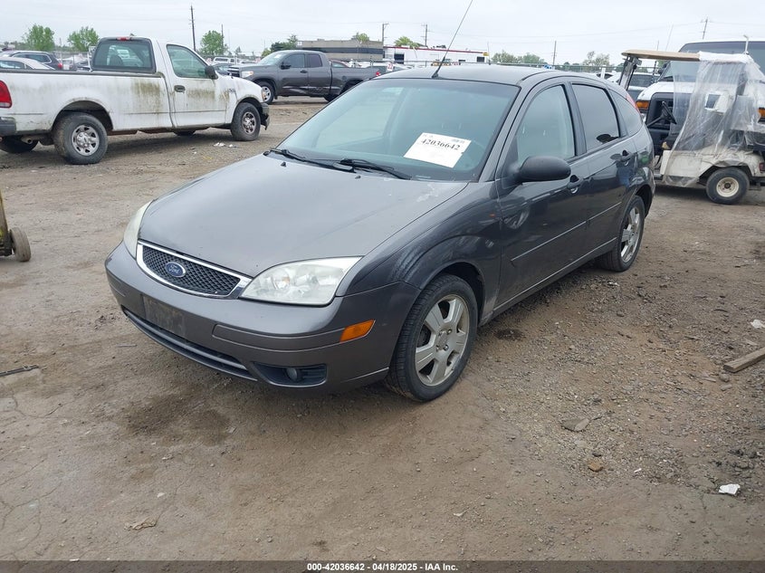 2007 FORD FOCUS VIN: 1FAFP37N07W343784