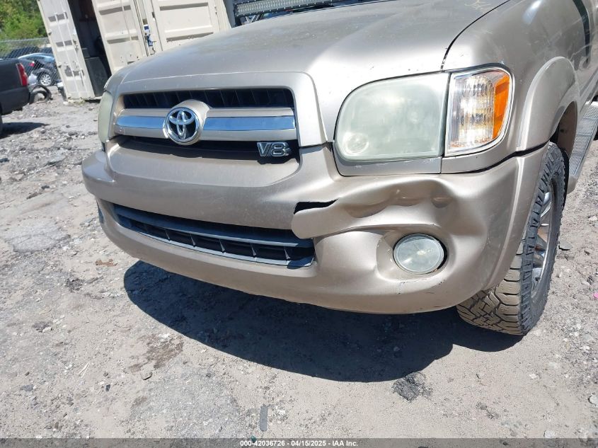 2005 Toyota Sequoia Limited V8 VIN: 5TDBT48A75S249081 Lot: 42036726