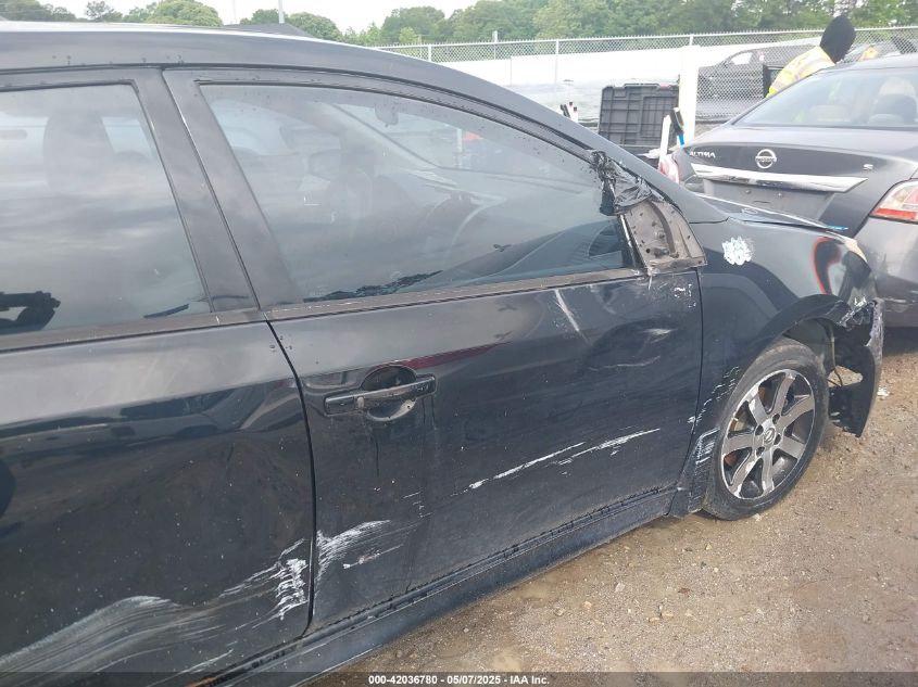 2011 Nissan Sentra 2.0Sr VIN: 3N1AB6AP8BL726839 Lot: 42036780