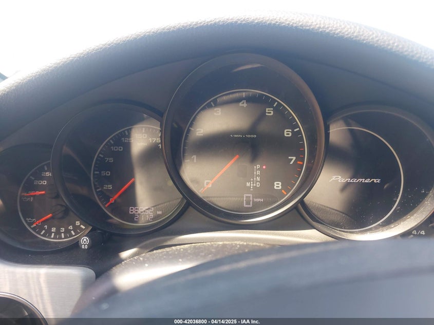 2015 PORSCHE PANAMERA VIN: WP0AA2A71FL002422