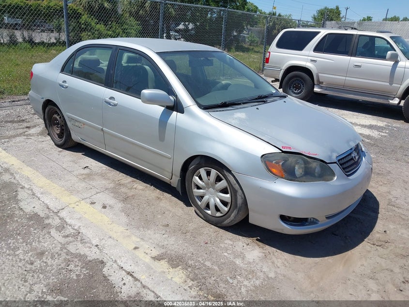 2006 TOYOTA COROLLA VIN: JTDBR32E160093922