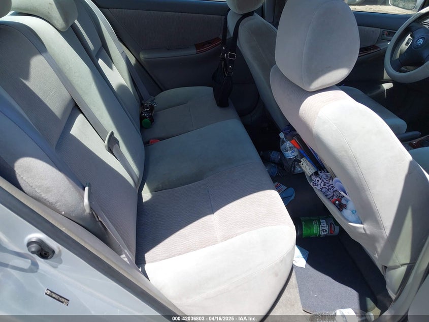 2006 TOYOTA COROLLA VIN: JTDBR32E160093922