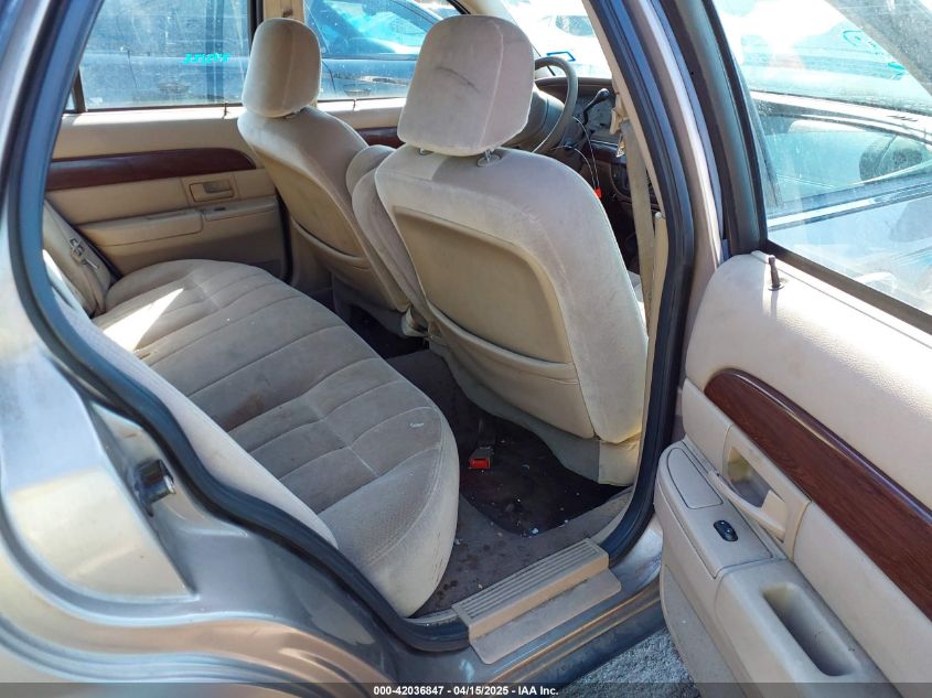 2003 Mercury Grand Marquis Gs VIN: 2MEFM74W43X662724 Lot: 42036847