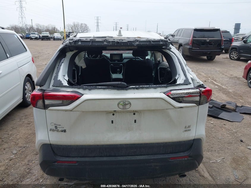 VIN 2T3G1RFV4NW289230 2022 TOYOTA RAV4 LE