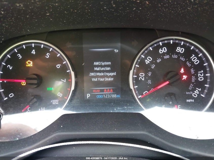 VIN 2T3G1RFV4NW289230 2022 TOYOTA RAV4 LE