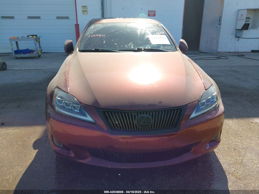 2010 LEXUS IS 250 VIN: JTHBF5C29A5115782