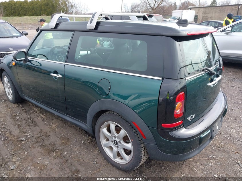 2010 MINI COOPER CLUBMAN VIN: WMWML3C56ATX37444