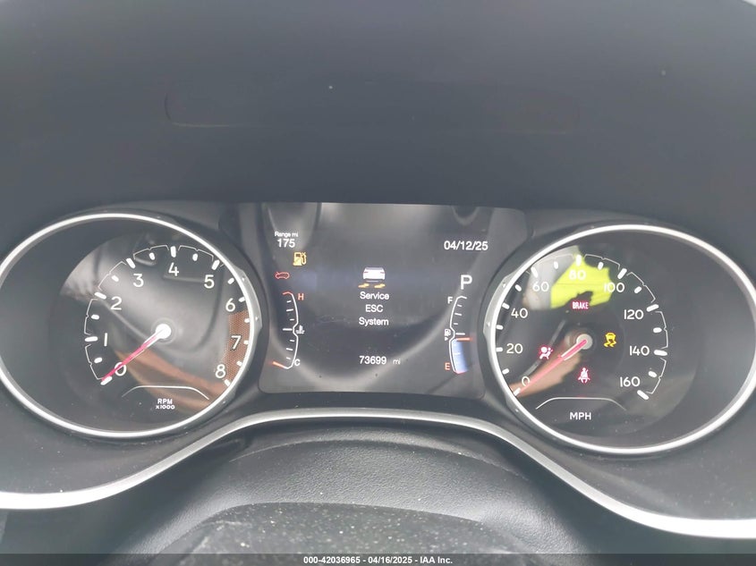 2018 JEEP COMPASS LATITUDE 4X4 - 3C4NJDBBXJT492923