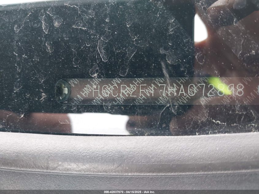 2017 Honda Accord Sport Se VIN: 1HGCR2F17HA072898 Lot: 42037070