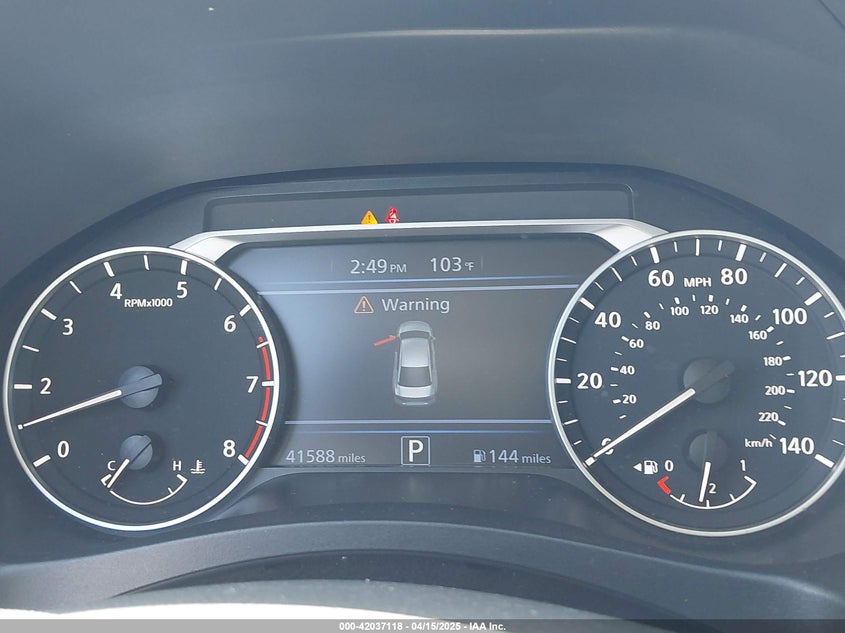 2024 NISSAN ALTIMA VIN: 1N4BL4DV4RN306766