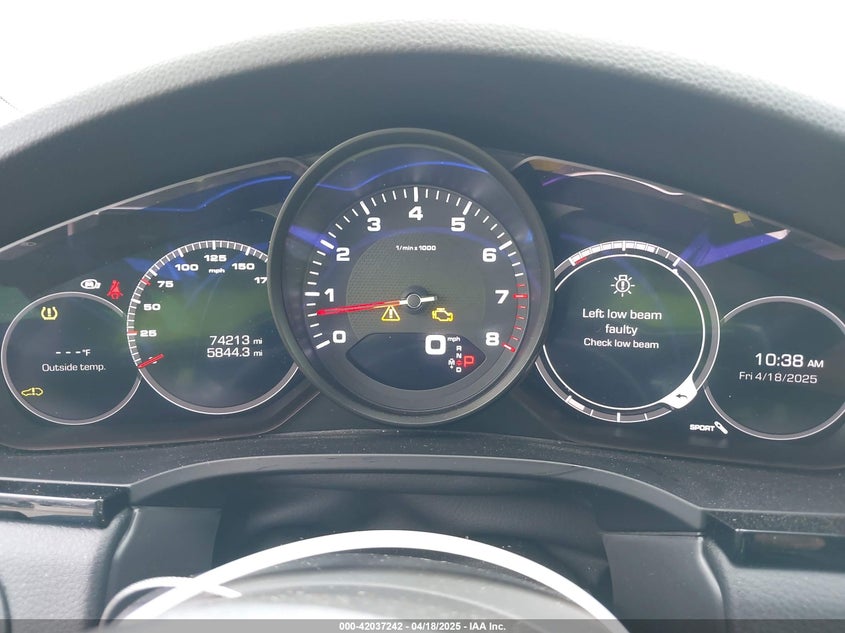 2020 PORSCHE CAYENNE COUPE - WP1BA2AYXLDA47778