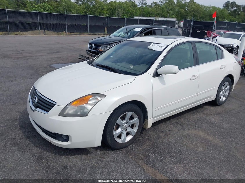 2008 Nissan Altima 2.5 S white sedan gasoline 1N4AL21E38C257672 photo #3
