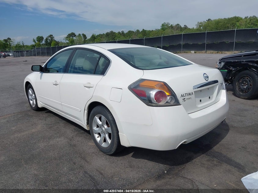 2008 Nissan Altima 2.5 S white sedan gasoline 1N4AL21E38C257672 photo #4