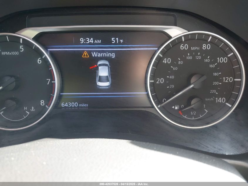 2022 Nissan Altima Sr Fwd VIN: 1N4BL4CV7NN346433 Lot: 42037526