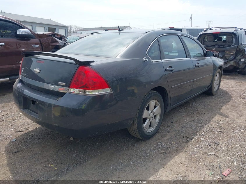 2008 CHEVROLET IMPALA VIN: 2G1WT58K881374739