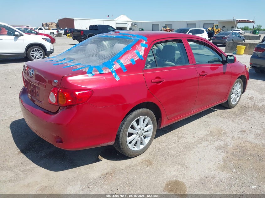 2009 TOYOTA COROLLA VIN: JTDBL40E79J028212
