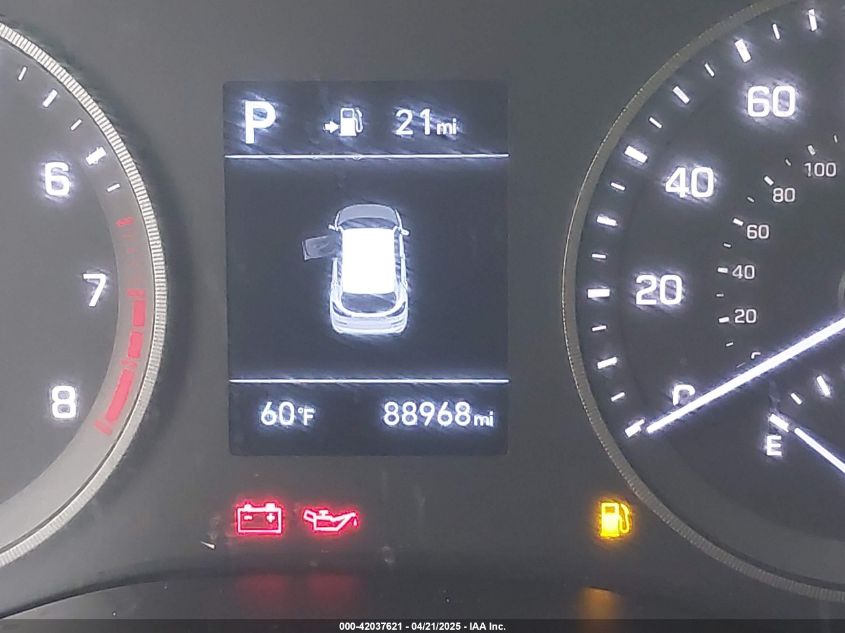 2019 Hyundai Tucson Se VIN: KM8J2CA46KU009715 Lot: 42037621