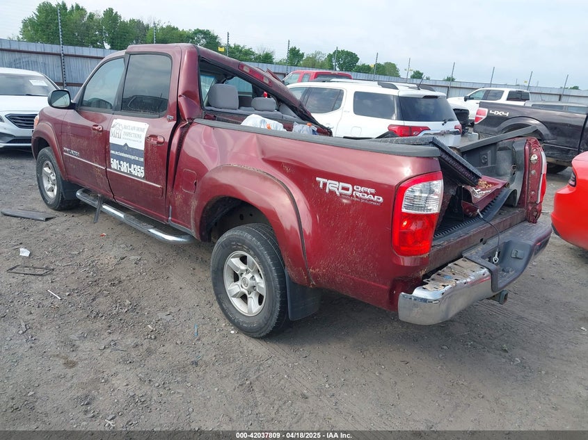 2006 TOYOTA TUNDRA VIN: 5TBDT441X6S543910