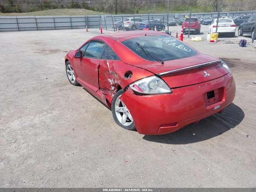 2006 MITSUBISHI ECLIPSE VIN: 4A3AK34T16E002837