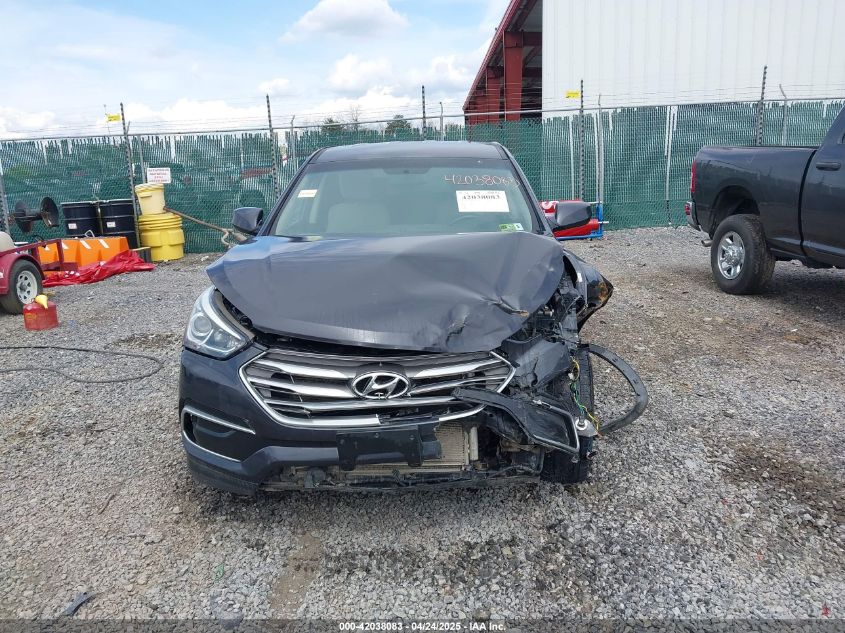 2018 Hyundai Santa Fe Sport 2.4L VIN: 5XYZTDLB7JG569023 Lot: 42038083