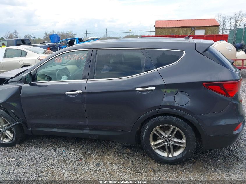 2018 Hyundai Santa Fe Sport 2.4L VIN: 5XYZTDLB7JG569023 Lot: 42038083