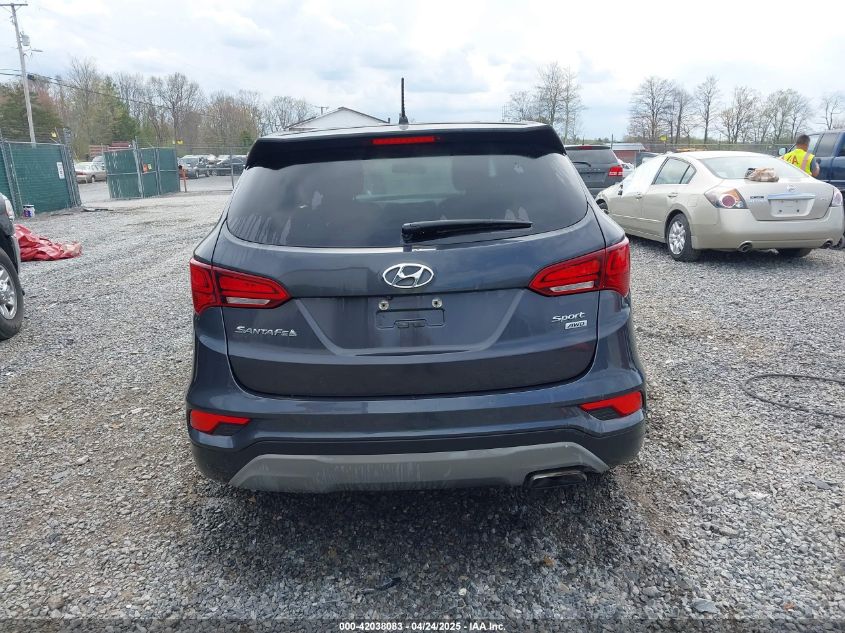 2018 Hyundai Santa Fe Sport 2.4L VIN: 5XYZTDLB7JG569023 Lot: 42038083