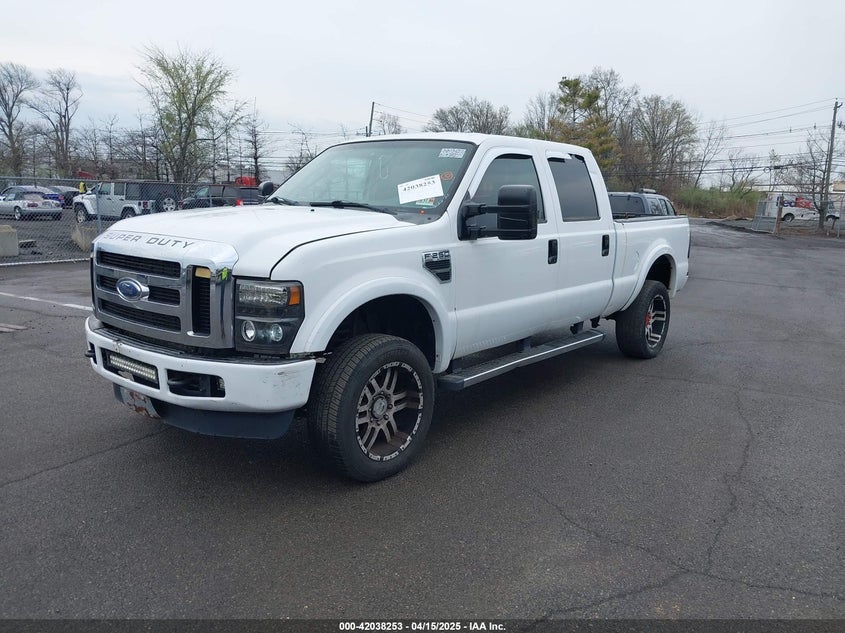 2008 FORD F250 VIN: 1FTSW21598ED38993