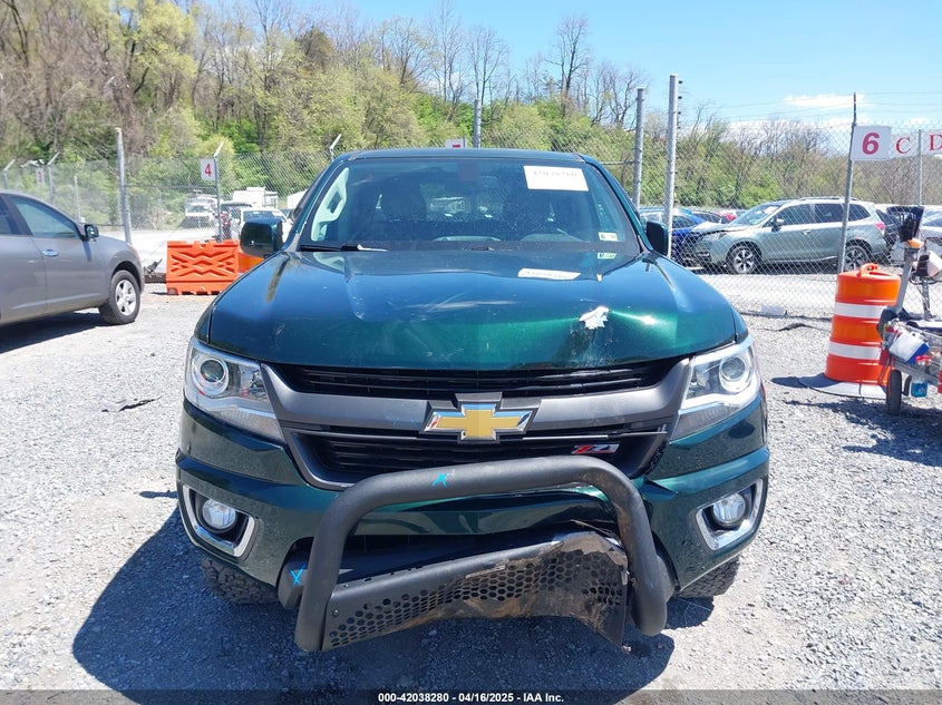 2015 CHEVROLET COLORADO VIN: 1GCGTCE39F1167860