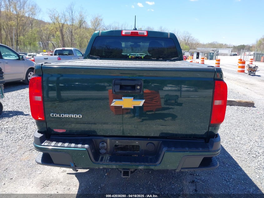 2015 CHEVROLET COLORADO VIN: 1GCGTCE39F1167860